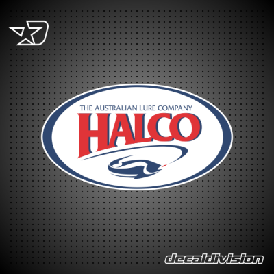 Halco Fishing Lures Sticker